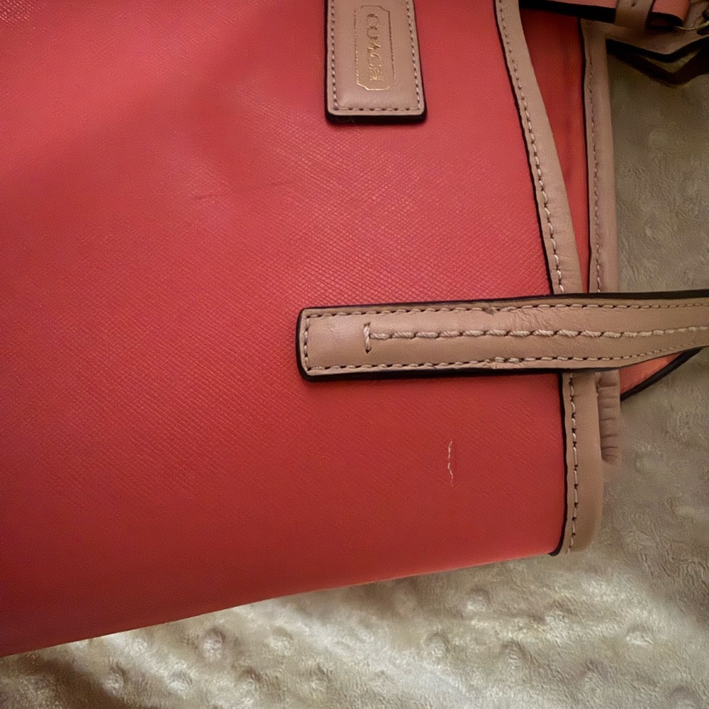 Coach Coral Tote and Wallet Set - Picture 6 of 10